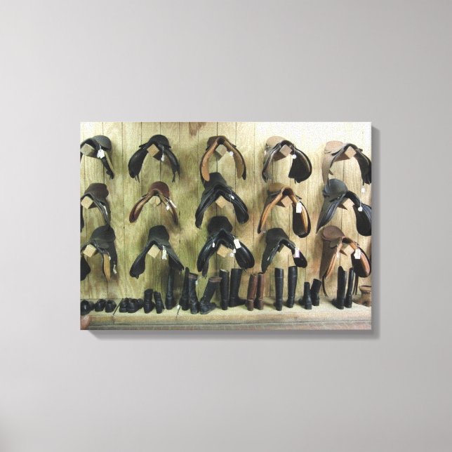 Toile Selles et bottes (Recto)