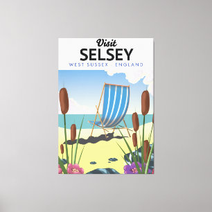 Toile Selsey Sussex de l'Ouest Angleterre 