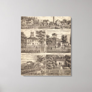 Toile Séminaire méthodiste wesleyen, Wasioja, Minnesota