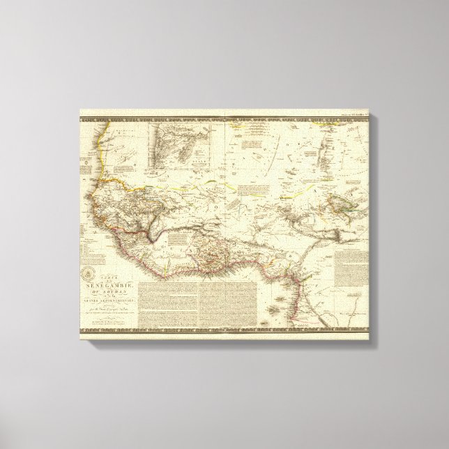 Toile Sénégal, Soudan, Guinée du Nord (Recto)