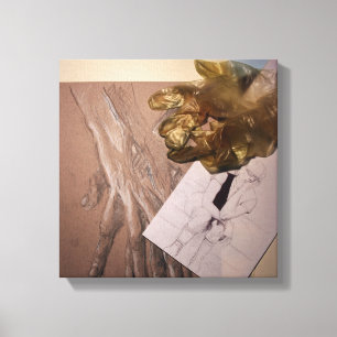 Toile Sens comme bizarre ou en attente Dessins Canvas