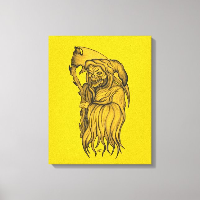 Toile Sensenmann - La mort (Recto)