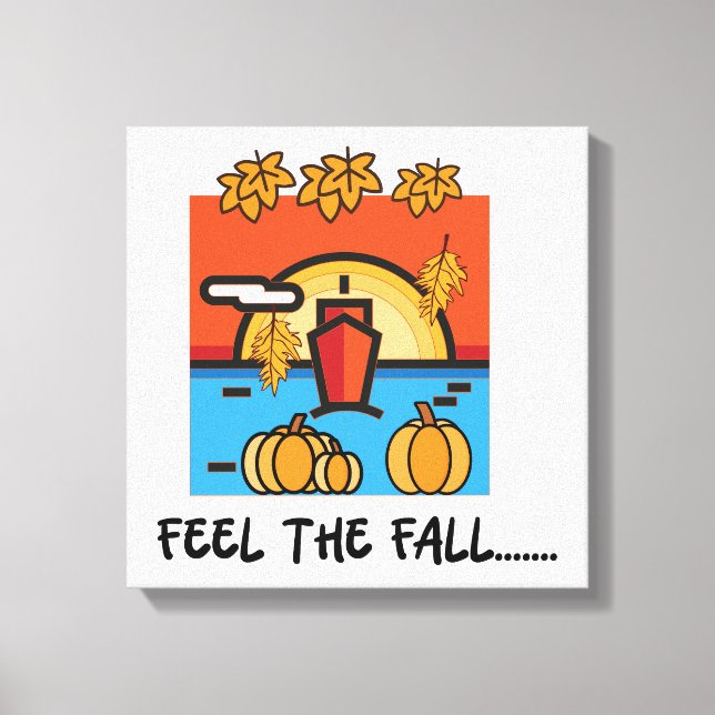 Toile Sentez les Vibes Automne automne (Recto)