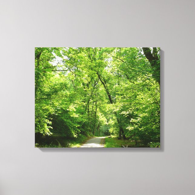 Toile Sentier du moulin à grains I (Recto)