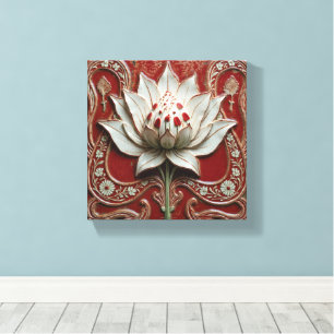 Toile Sérénade de la cour du lotus