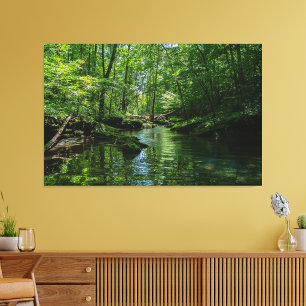 Toile Sérénité dans la forêt