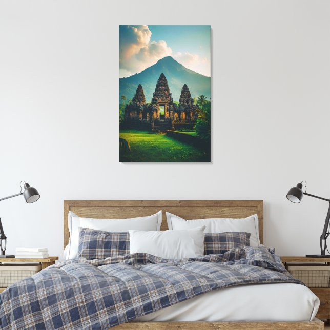 Toile Sérénité du Temple Sacré (Insitu(Chambre))