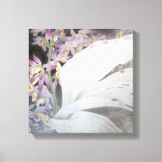 Toile Série de fleurs II- Phaius