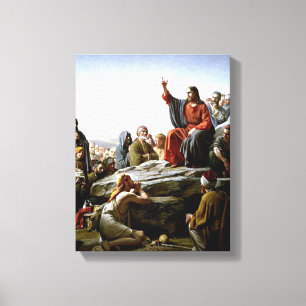 Toile Sermon sur le Mont - Carl Bloch peinture