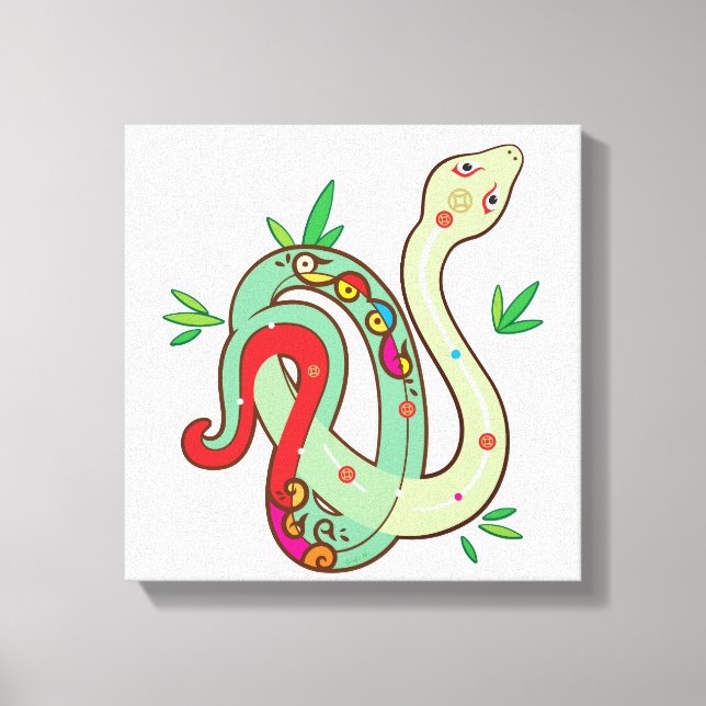 Toile Serpent monétaire (Recto)