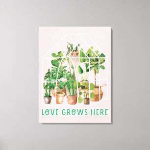 Toile Serre pour plantes d'intérieur tropicales sur