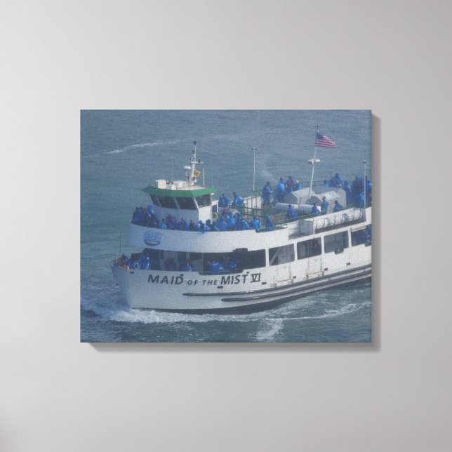 Toile Servante de la brume sur la rivière Niagara (Recto)