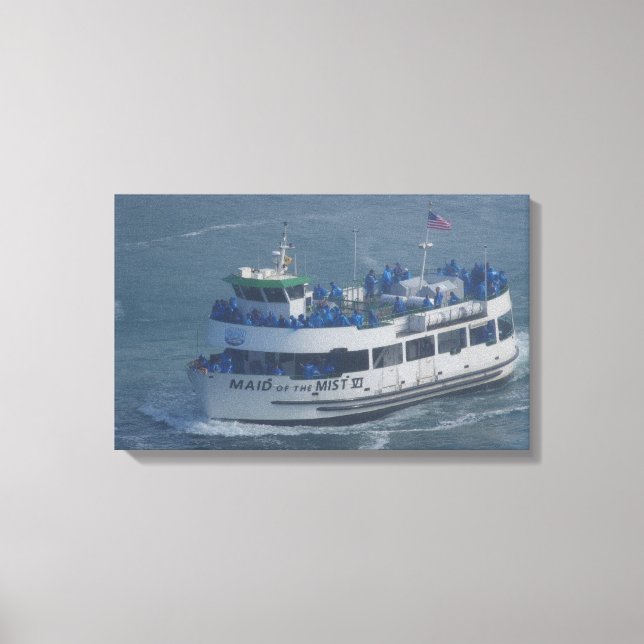 Toile Servante de la brume sur la rivière Niagara (Recto)