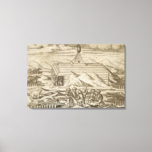 Toile Servez d'équipier le massacre et des ours
