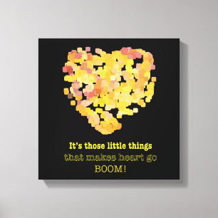 Toile Ses ces petites choses qui…