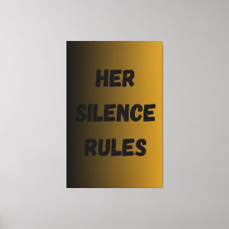 Toile Ses règles de silence - Autonomiser l'art minimali