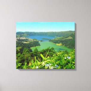 Toile Sete Cidades Açores Imprimer 20" x 16", 1,5"