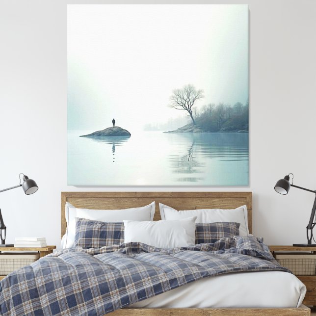 Toile Seul dans la conception de la fosse (Insitu(Chambre))
