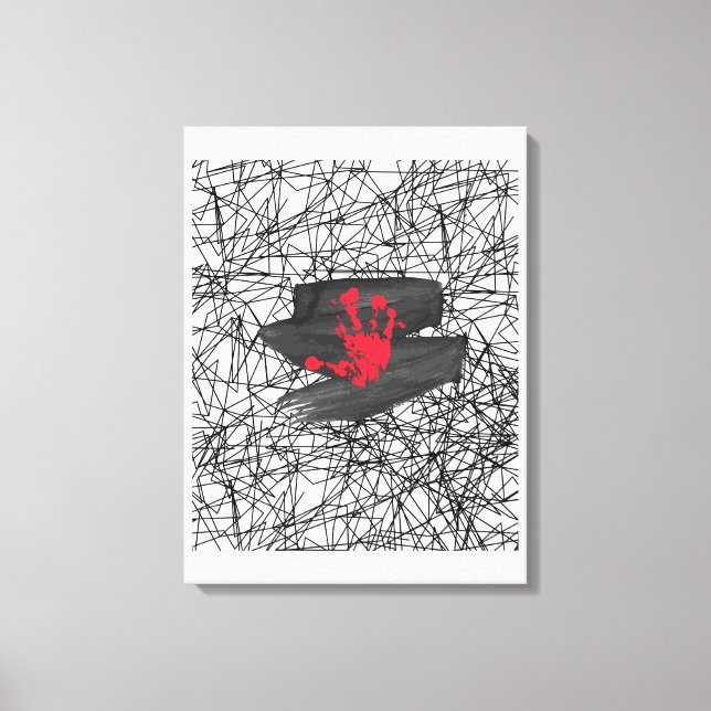 Toile Seulement dans le vide de l'univers (Recto)