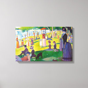 Toile Seurat La Grande Jatte Imprimer