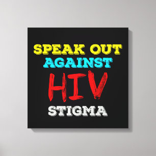 Toile S'exprimer contre la stigmatisation du VIH - Sensi