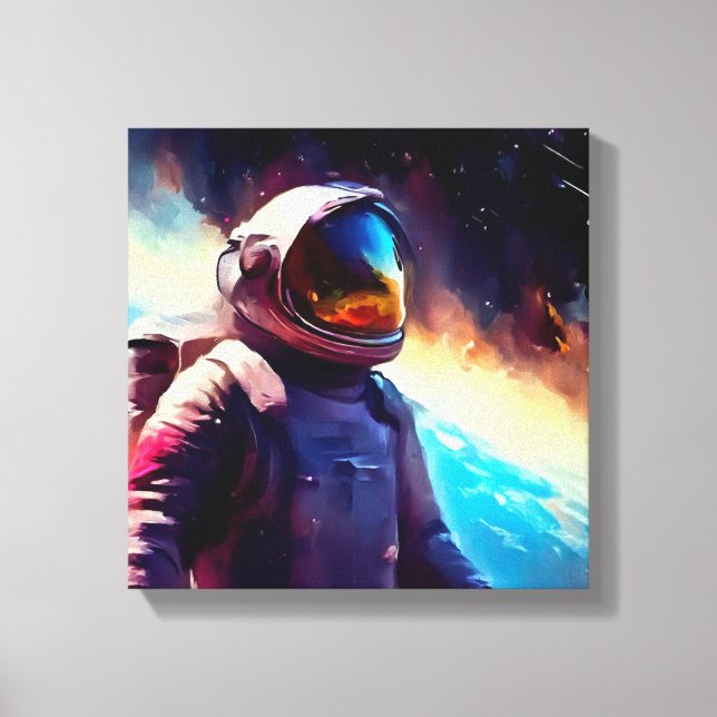 Toile SF Space Hero 1 (Recto)