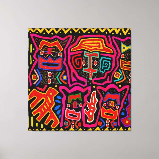 Toile Shaman Demon Spirits and Dreams (Recto)