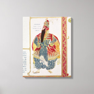 Toile Shariar, roi des Indes et de la Chine