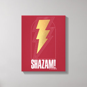 Toile SHAZAM ! Furie des dieux Insigne de boulon de fo