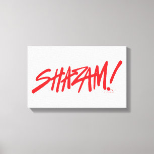 Toile SHAZAM ! Furie des dieux   Logo Red Marker