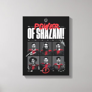 Toile SHAZAM ! Furie des dieux   Puissance du groupe SHA