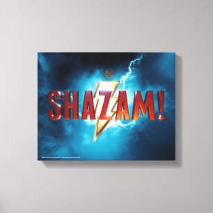 Toile SHAZAM ! logo théâtral de  