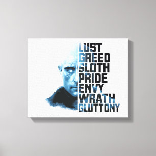 Toile SHAZAM ! péchés mortels de Dr. Sivana sept de  