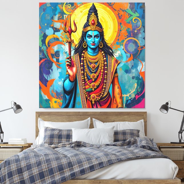 TOILE SHIVA LE DESTROYER (Insitu(Chambre))