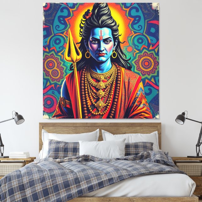 TOILE SHIVA LE DESTROYER-5 (Insitu(Chambre))