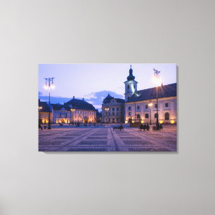 Toile Sibiu par nuit