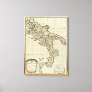 Toile Sicile, Royaume de Naples