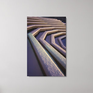 Toile Sièges couverts de neige