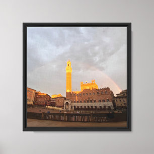 Toile Sienne Italie Mur Art - Piazza del Campo