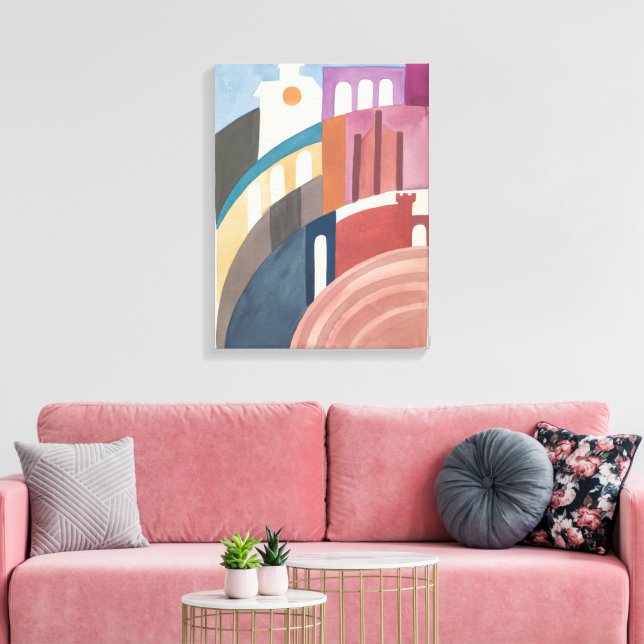 Toile Sienne | Sophie Taeuber-Arp | (Insitu(Salon))