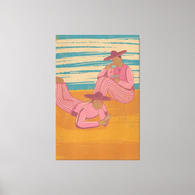 Toile Sieste mexicaine (Recto)