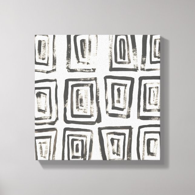 Toile Signaux mixtes IV (Recto)