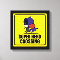 SIGNE DE PASSAGE DU Super Héros Chibi Batwoman