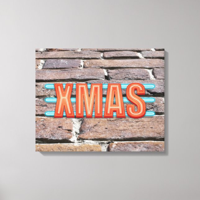TOILE SIGNE XMAS (Recto)