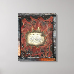 Toile Signes De La Terre