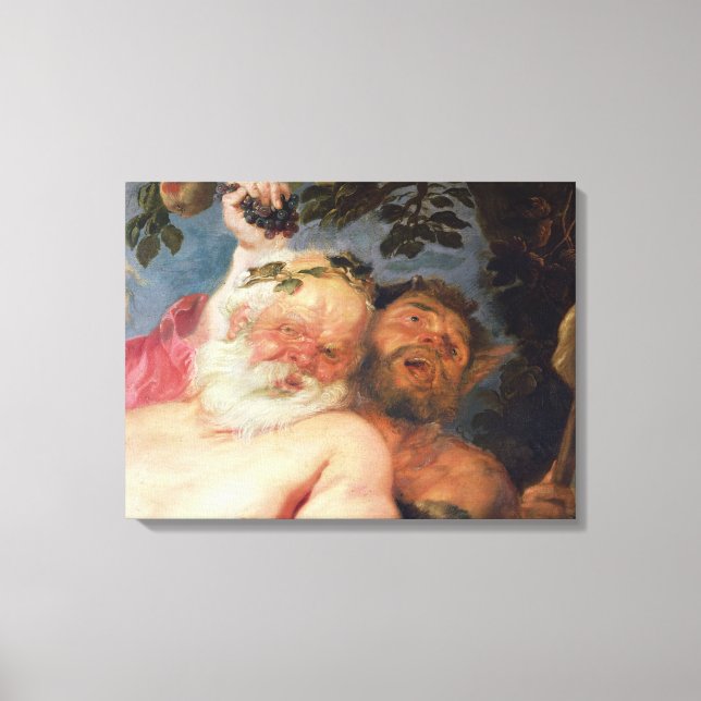 Toile Silène ivre Soutenu par Satyrs, c.1620 (Recto)