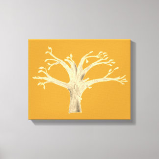 Toile Silhouette Canvas Print