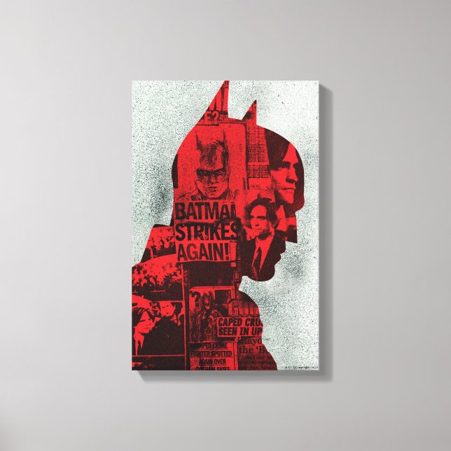 Toile Silhouette de Batman (Recto)