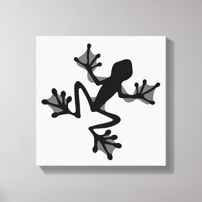 Toile Silhouette de Frog (Recto)