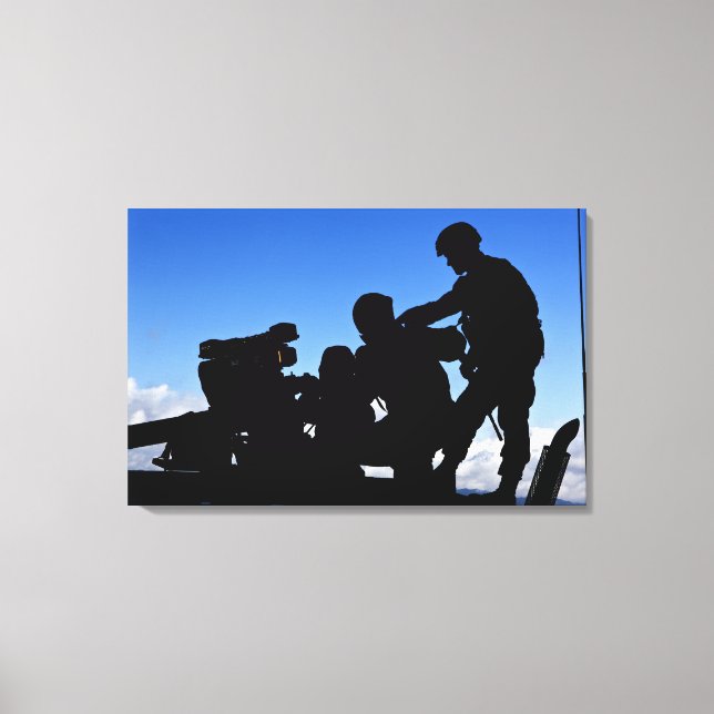 Toile Silhouette des soldats (Recto)
